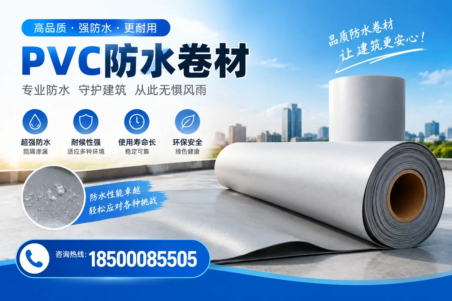 如何选择高质量的PVC防水卷材?沈阳消费者必看指南